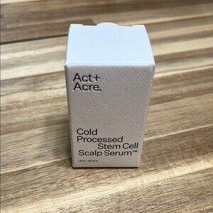 ACT + ACRE COLD PROCESSED STEM CELL SCALP SERUM 1fl Oz / 30 ml
